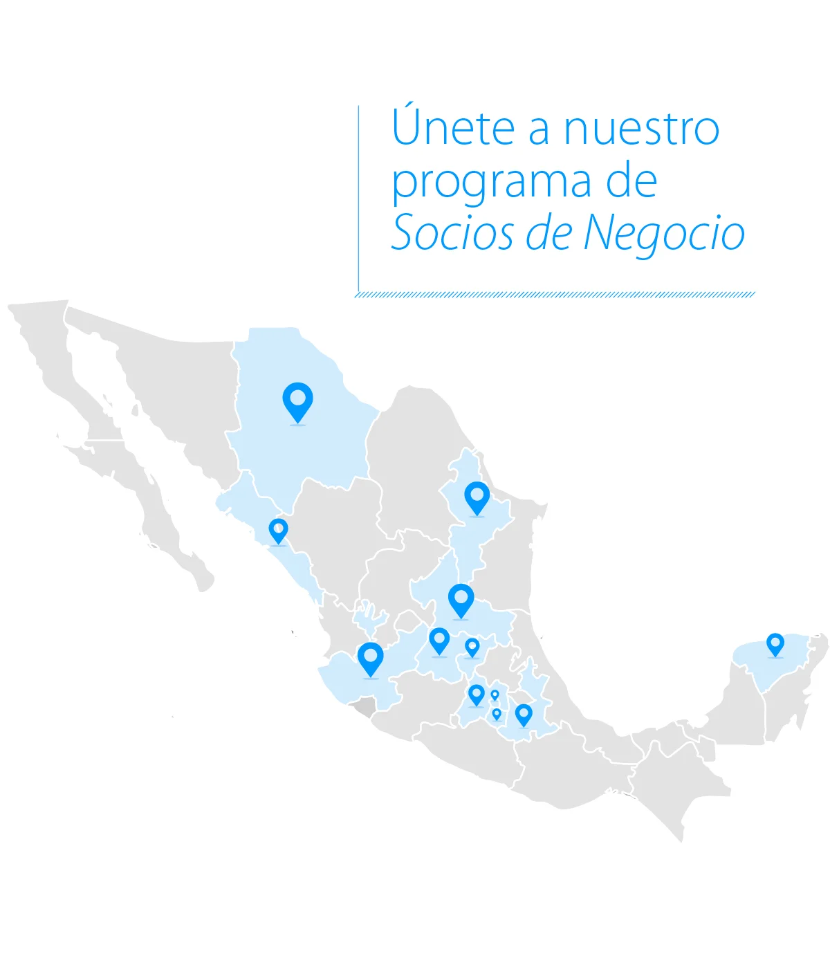 Mapa de socios Intelisis