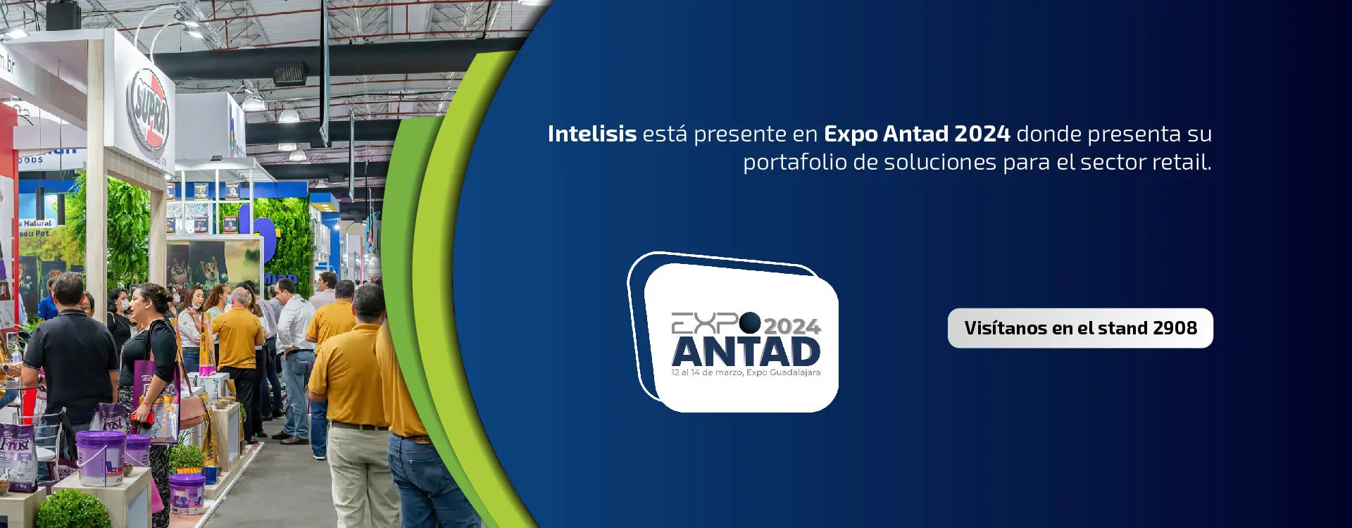 Intelisis se presentará en Expo Antad 2024 en Guadalajara México.