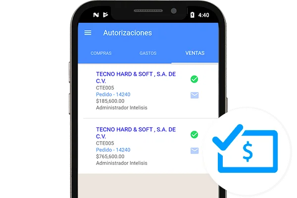 Authorizations App Intelisis